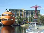 Paradise Pier Hotel from California Adventure